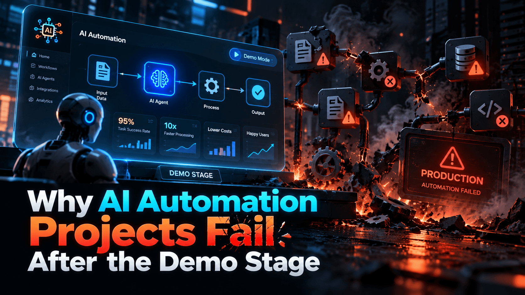 Why AI Automation Projects Fail After the Demo Stage